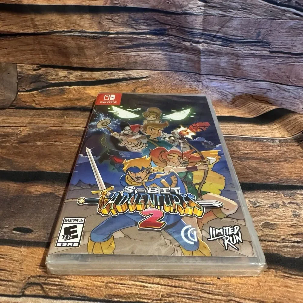 NEW SEALED 8-Bit Adventures 2 Nintendo Switch Limited Run Games LRG #271 JRPG